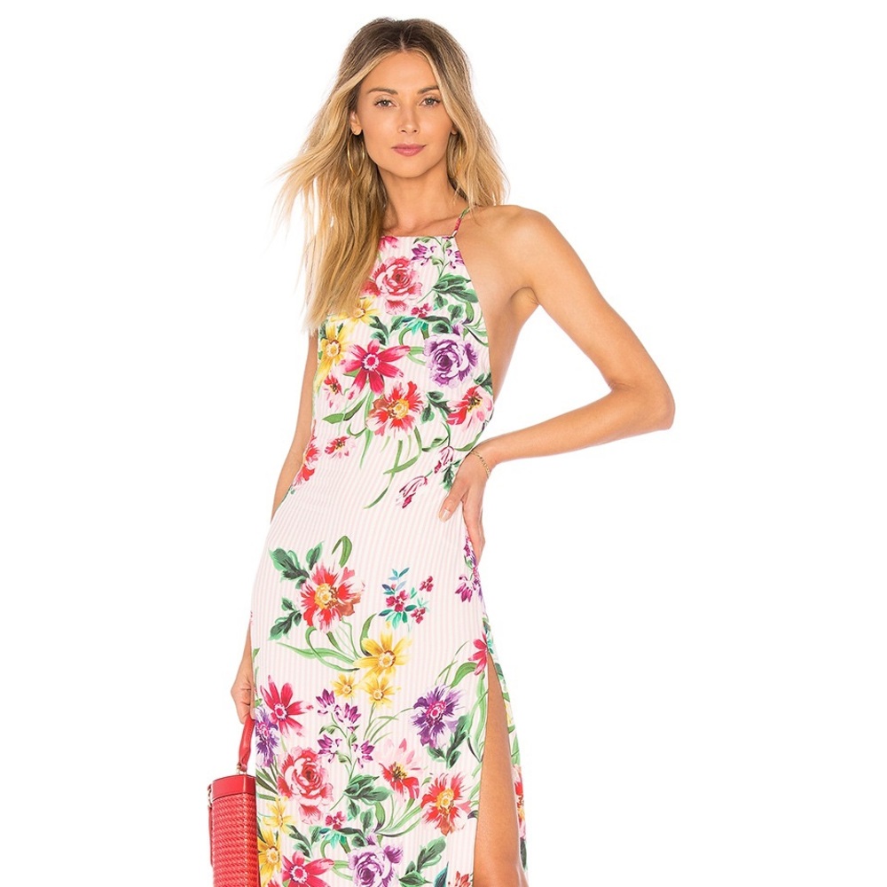 Revolve Bell Maxi in Kalyn Floral